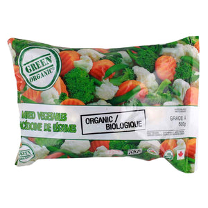 Green Organic Mixed Vegetables (500g)