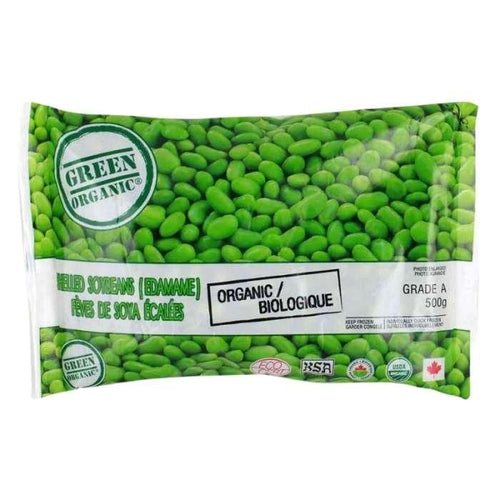 Green Organic Shelled Edamame (500g)