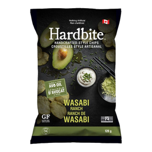 Hardbite Avocado Oil Wasabi Ranch Chips 128g