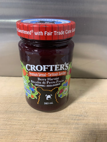 Crofter's Organic Berry Harvest Spread, 383ml
