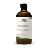 Health First Aloe Vera Juice, Natural Pomegranate Flavour (500ml)