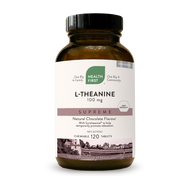 Health First L-Theanine Supreme 100mg (120 chewable chocolate tablets)
