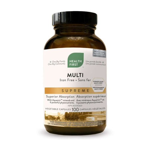 Health First Multi Supreme Iron Free (100 Tablets)