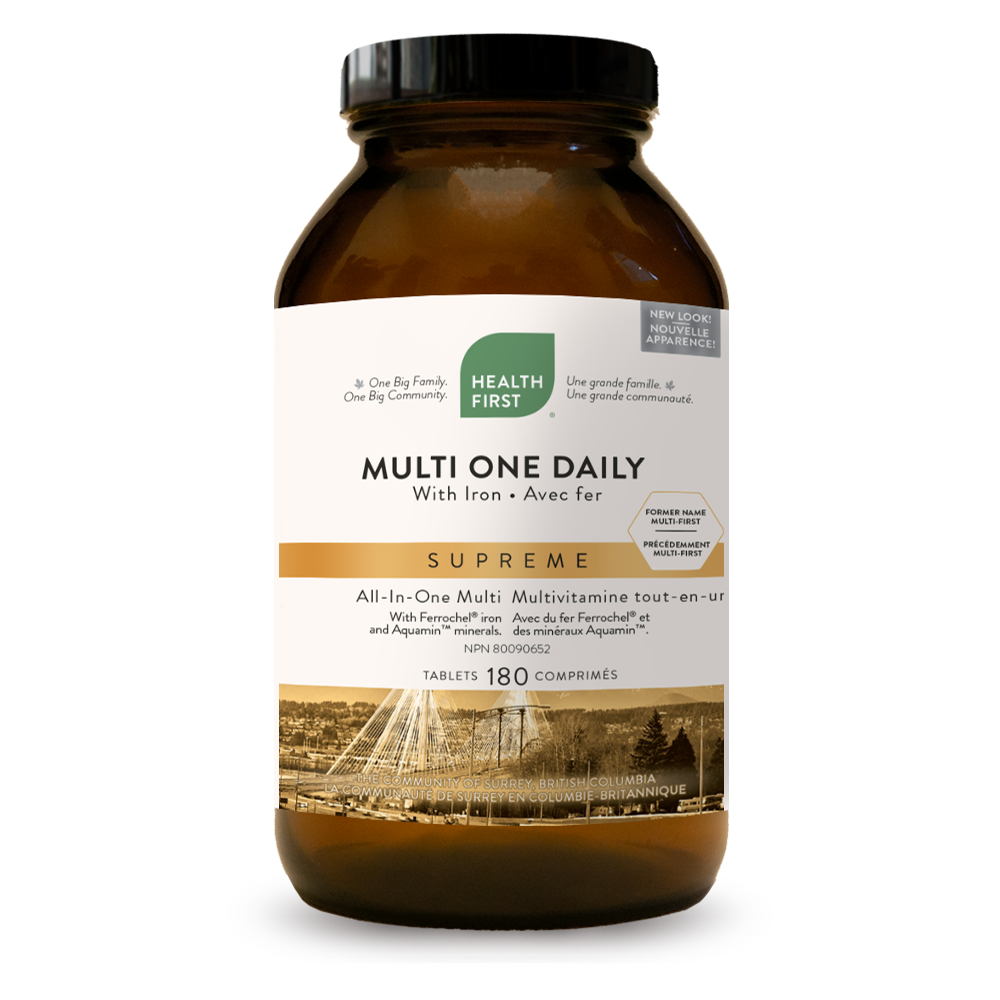 Health First Multi One Daily w/ Iron Supreme (100 Tablets)