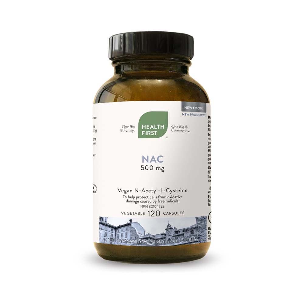 Health First NAC 500mg (120 caps)