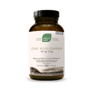 Health First Zinc Plus Copper (100 caps)