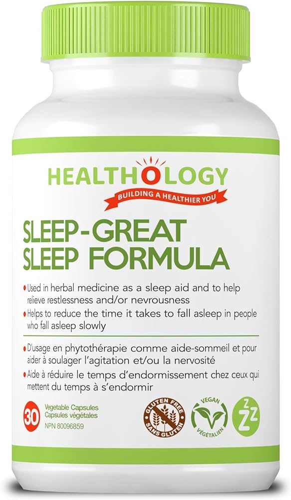 Healthology Sleep-Great Formula (30 veg caps)