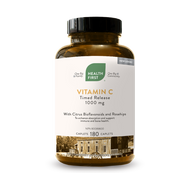 Health First Vitamin C, 180caps, 1000mg time released