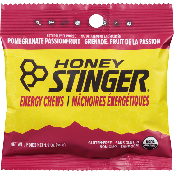 Honey Stinger Pomegranate Passionfruit Chews (50g)