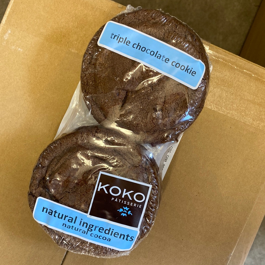 KOKO Patisserie Triple Chocolate Cookie (6 Pack)