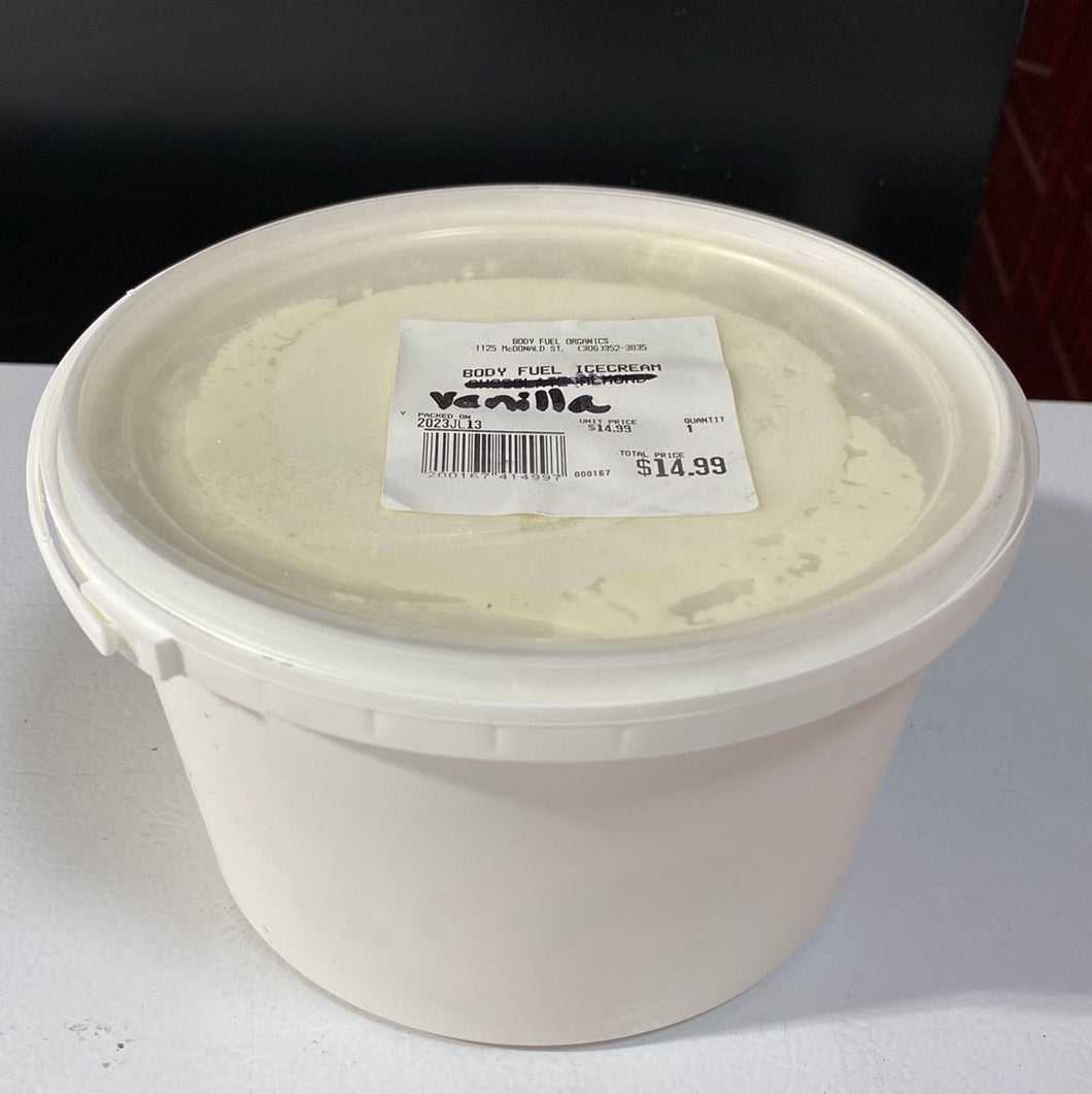 Body Fuel Ice Cream - Vanilla (1.5L)