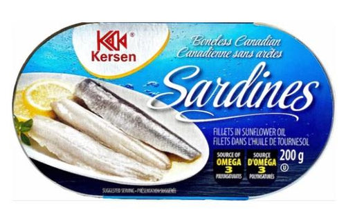 Kersen Boneless Canadian Sardines (200g)