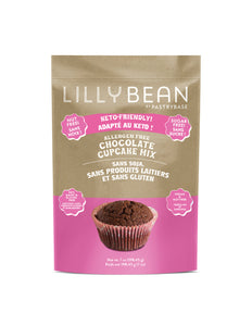 Lilly Bean Keto Chocolate Cupcake Mix, 198.45g