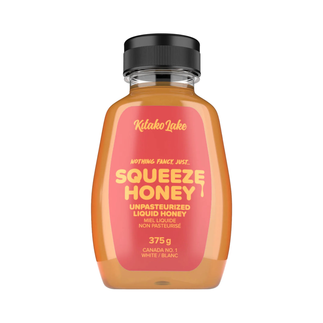 Kitako Lake Squeeze Honey, Unpasteurized Liquid (375g)
