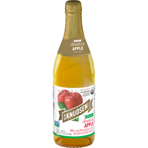 Knudsen Organic Sparkling Apple Juice (750ml)