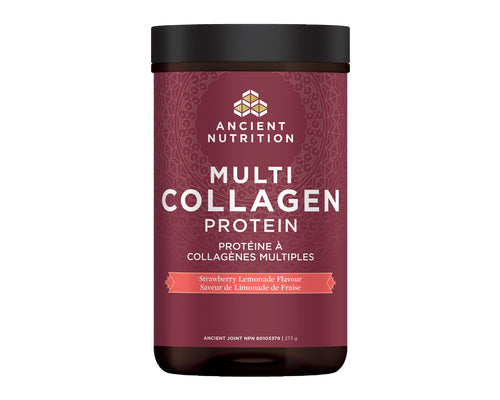 Ancient Nutrition Multi Collagen Protein, Strawberry Lemonade, 242g