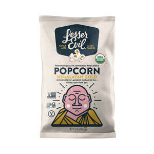 Lesser Evil Organic Popcorn Himalayan Gold (142g)