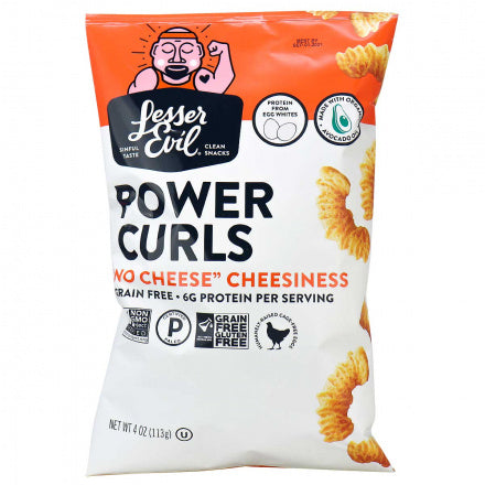 Lesser Evil Grain Free Power Curls 