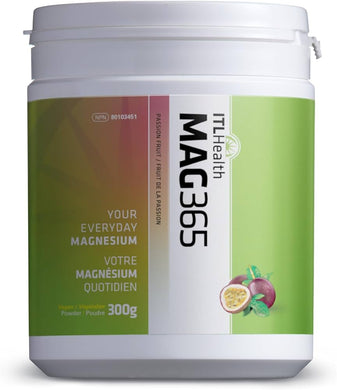 ITL Health MAG365 Magnesium Citrate Powder - Passionfruit 300g