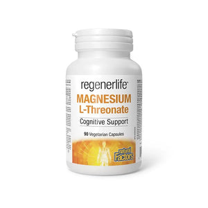 Natural Factors Regenerlife Magnesium L-Threonate, 90 veg caps