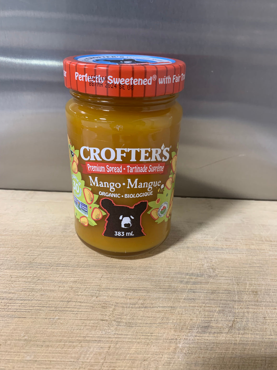 Crofter's Organic Mango Spread, 383ml