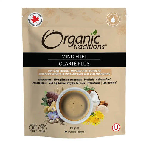 Organic Traditions Mind Fuel Mushroom Beverage (140g)