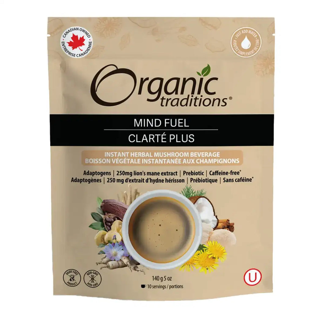 Organic Traditions Mind Fuel Mushroom Beverage (140g)