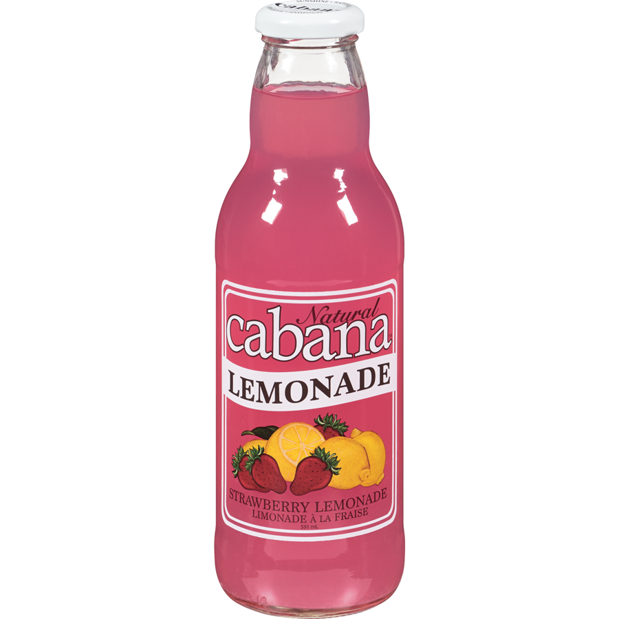 Natural Cabana Strawberry Lemonade (591ml)