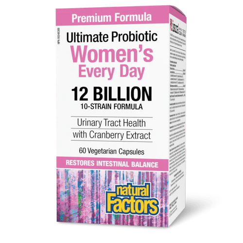 Natural Factors Women's Ultra Probiotic 55 Billion (30 veg caps)