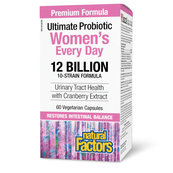 Natural Factors Women's Ultra Probiotic 55 Billion (30 veg caps)