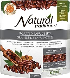 Natural Traditions Roasted Baru Seeds (150g)