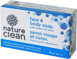 Nature Clean Face & Body Soap Hypoallergenic (99g)