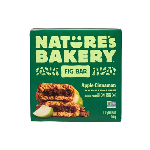 Nature's Bakery Fig Bar, Apple Cinnamon, 340g