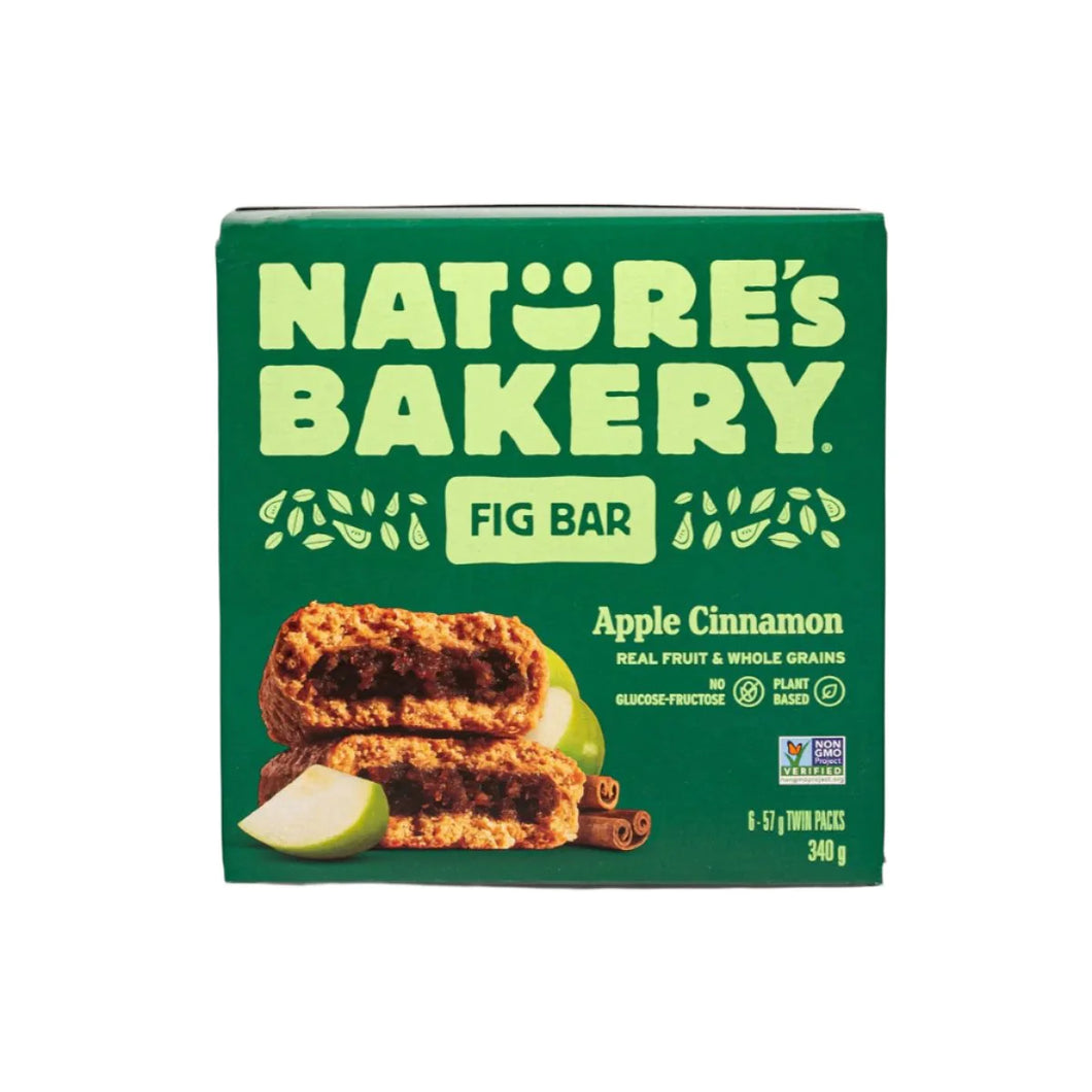 Nature's Bakery Fig Bar, Apple Cinnamon, 340g