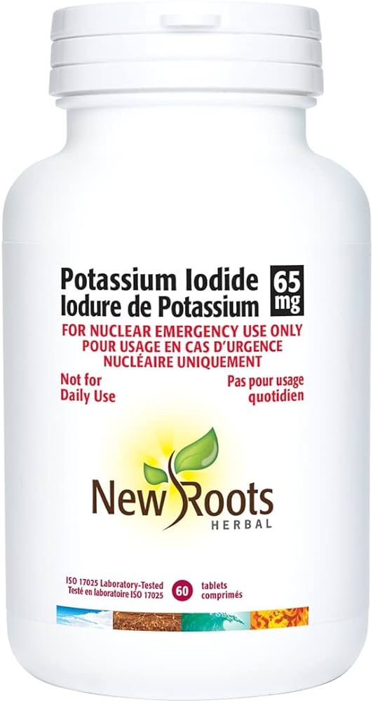 New Roots Potassium Iodide 65mg (60 tablets)