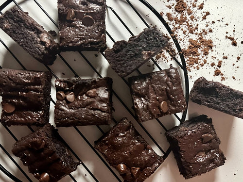 No Gluten Kneaded Brownies (4 Pieces)