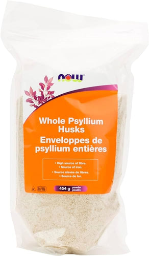 NOW Whole Psyllium Husks (454g)