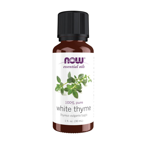 NOW 100% Pure White Thyme Essential Oil, 30ml