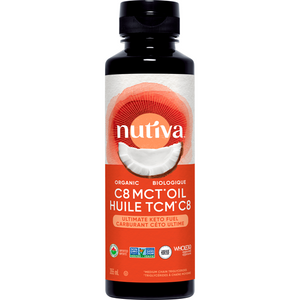 Nutiva Organic C8 MCT Oil (355ml)