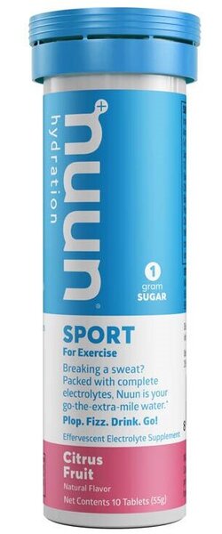 Nuun Sport Electrolyte Supplement Citrus Fruit (10 tablets)