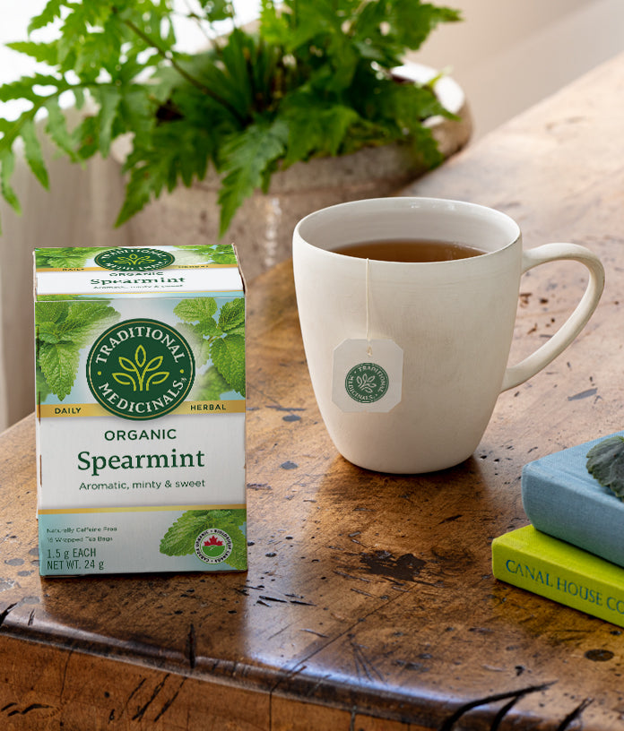 Traditional Medicinals Organic Spearmint Tea, 16 bags