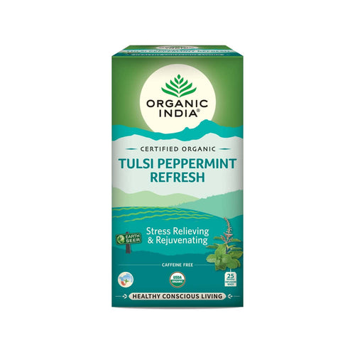 Organic India Organic Tulsi Peppermint (25 Tea Bags)