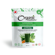 Organic Traditions Supergreens, Cucumber Melon (100g)