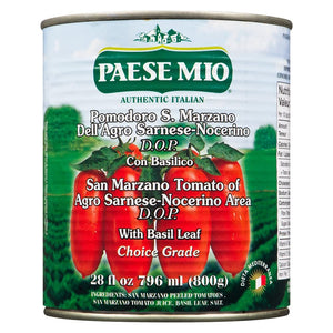 Paese Mio San Marzano Tomatoes with Basil Leaf (796ml)