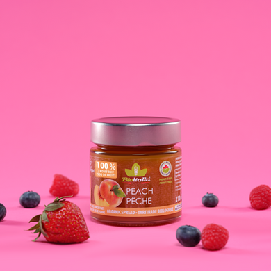 Bioitalia Peach Spread (210ml)