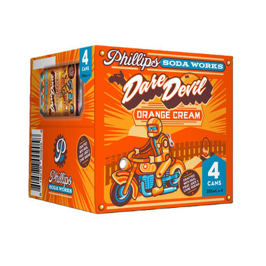Phillips Dare Devil Orange Cream (4x355ml)