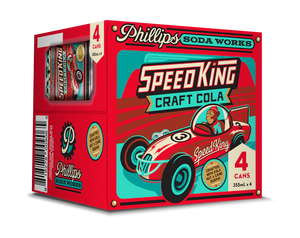 Phillips Speed King Craft Cola (4x355ml)