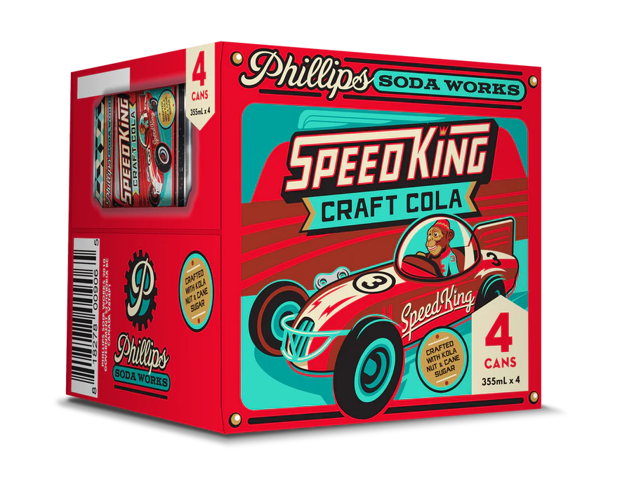 Phillips Speed King Craft Cola (4x355ml)