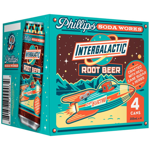 Phillips Intergalactic Root Beer (4x355ml)