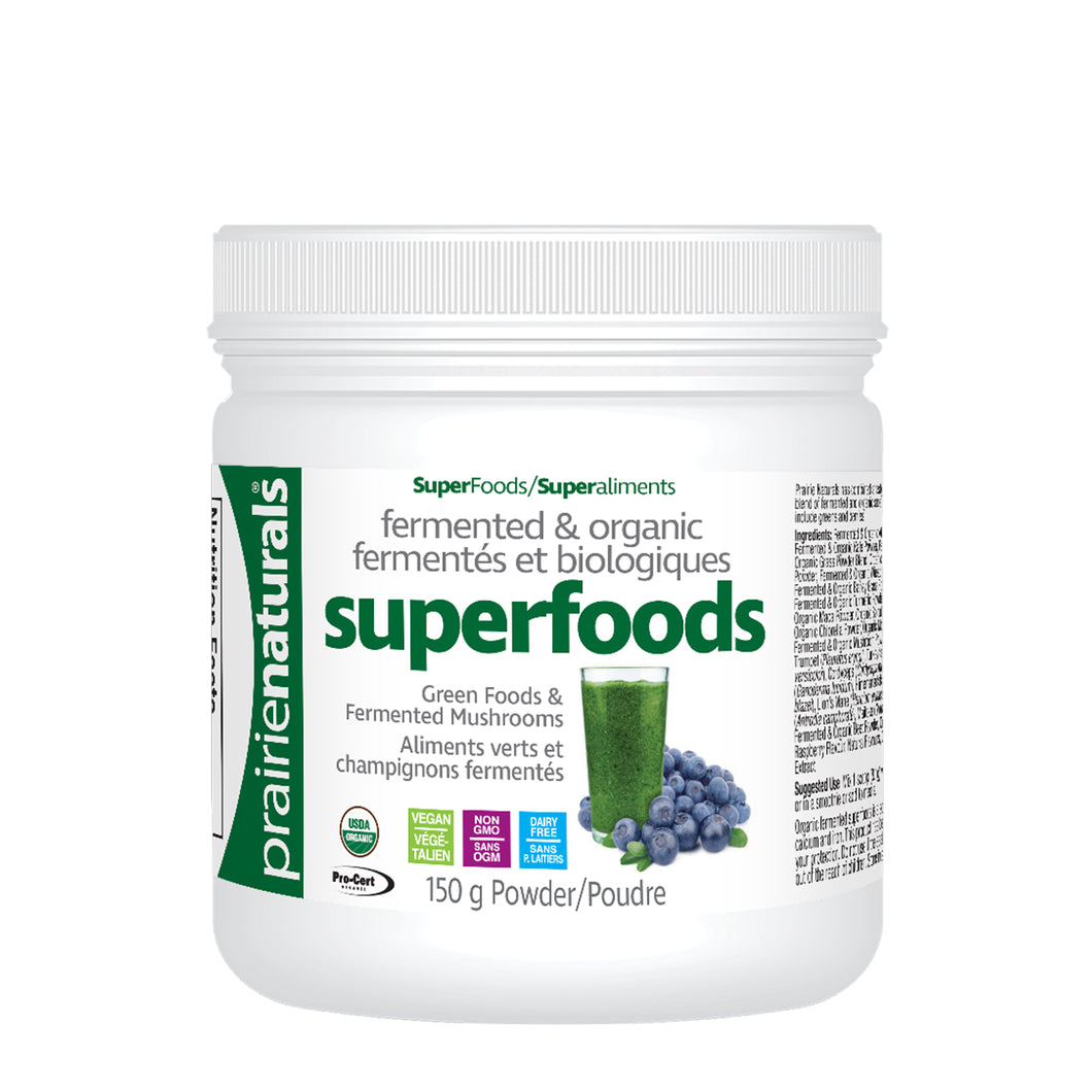 Prairie Naturals Fermented & Organic Superfoods (150g)